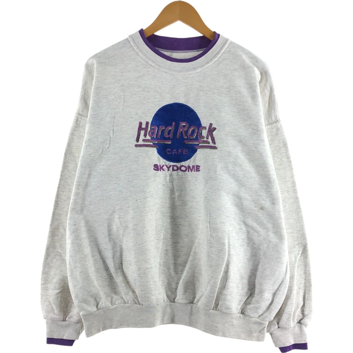 古着 HARD ROCK CAFE ハードロックカフェ アドバタイジング スウェットシャツ トレーナー メンズXL相当/eaa462448