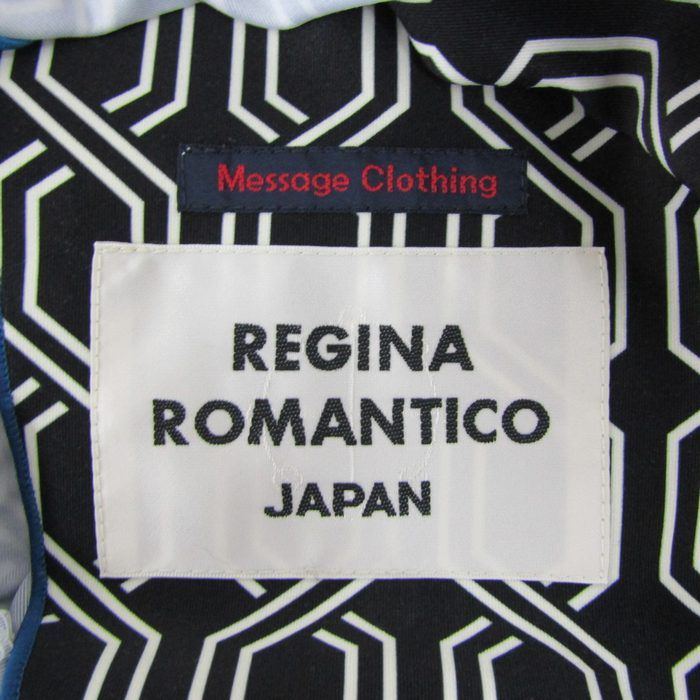 【Regina Romantico】美品！　ジャケット　アウター　総柄 レジーナロマンティコ テーラードジャケット 総柄 PURITY