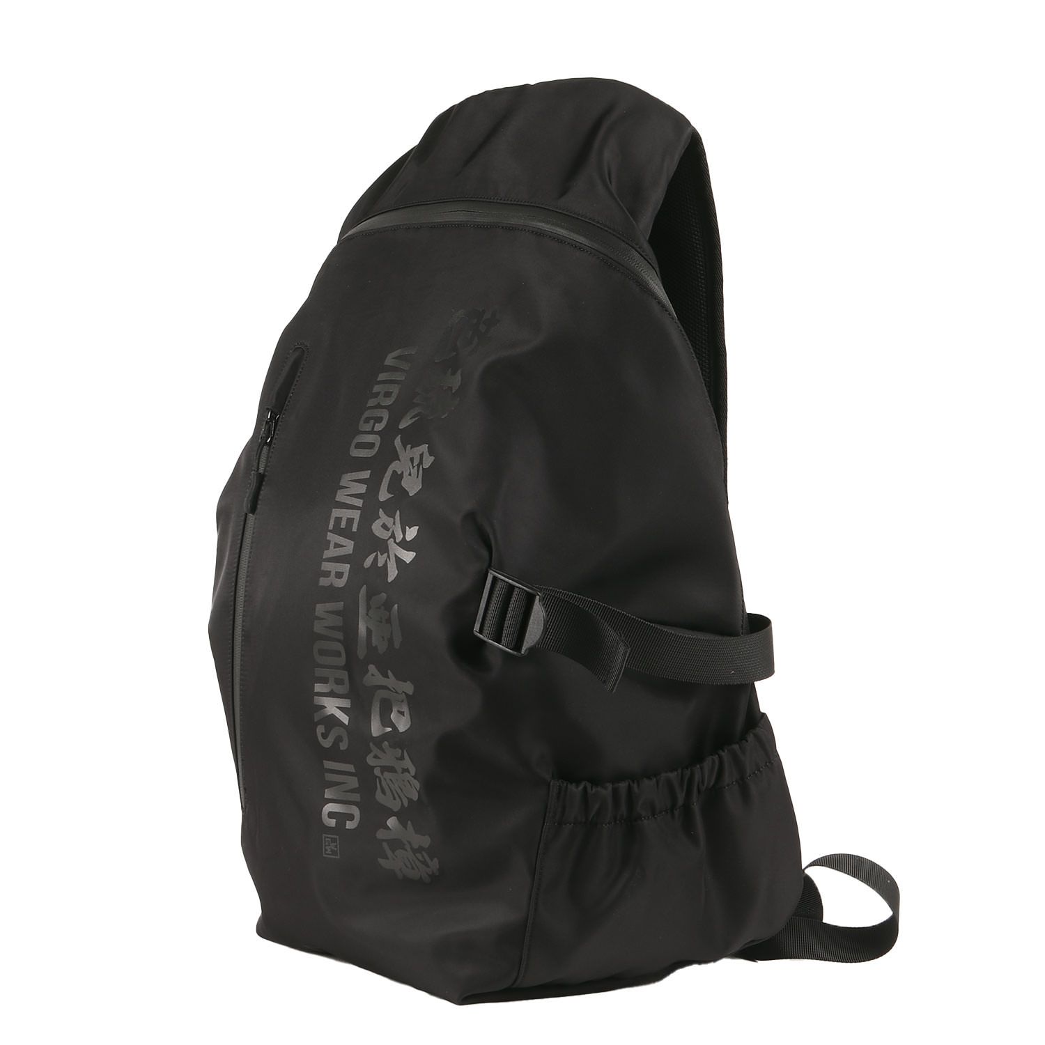 VIRGOwearworks ヴァルゴウェアワークス バッグ / 漢字ロゴ 高密度ナイロン バックパック (FUTURISTIC BACKPACK) / ブラック 黒 / ブランド カバン【メンズ】