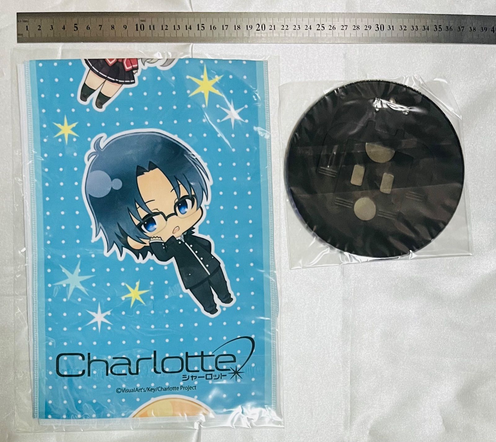 Charlotte 友利奈緒 コミケ イベント グッズ アクリルスマホスタンド 
