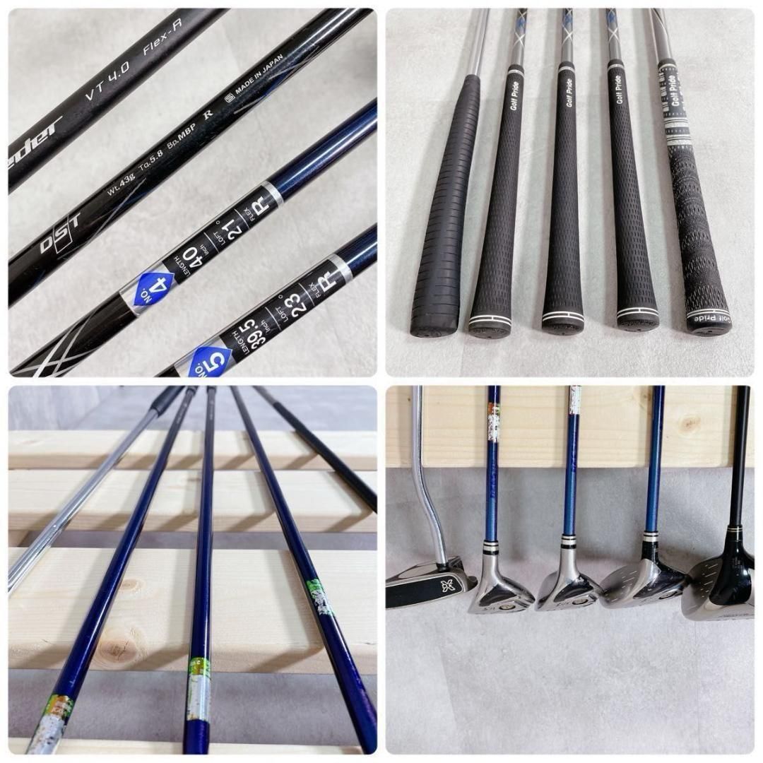 W106 XXIO ゼクシオ メンズ ゴルフ クラブセット 14点 FLEX R