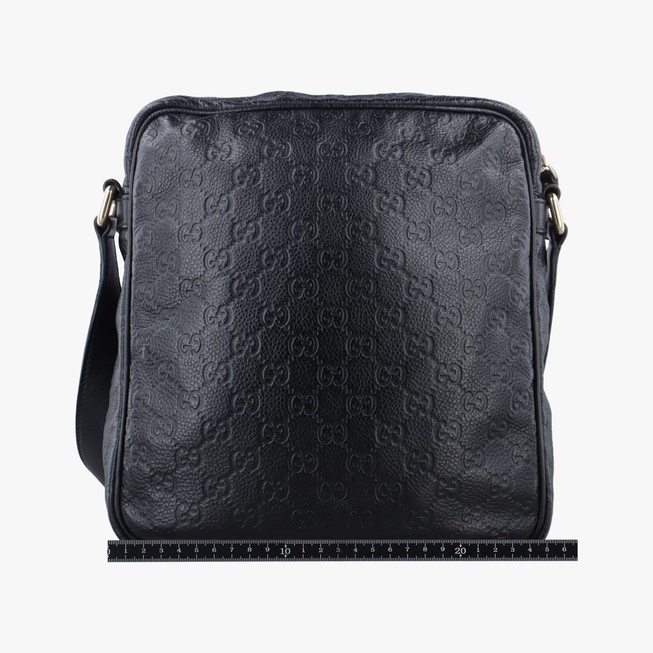 グッチGucciGGインプリメ メッセンジャーブラックレザー201448A9937861