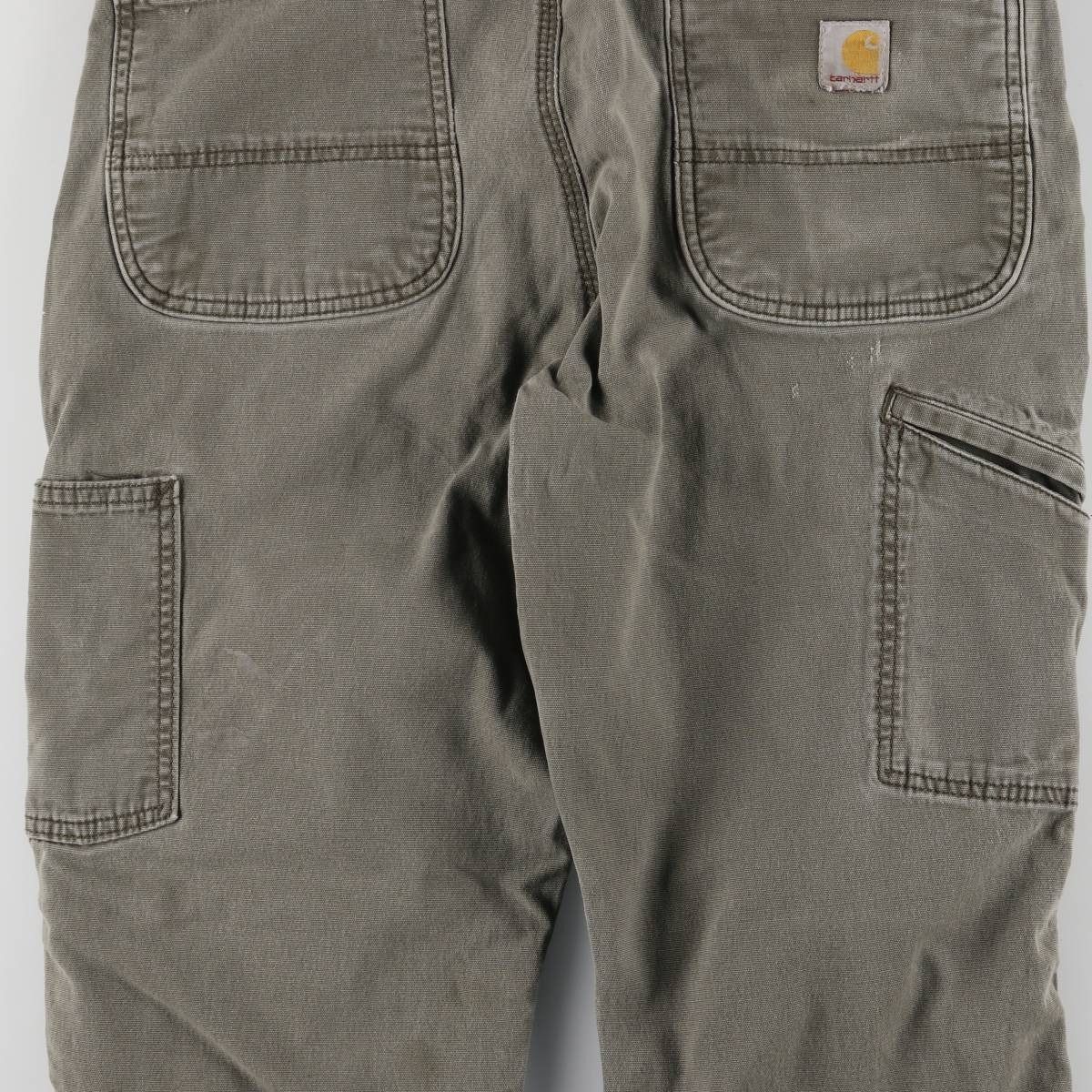 USA製 Carhartt 古着 カーハート Carhartt RELAXED FIT ダブルニー ダックペインター