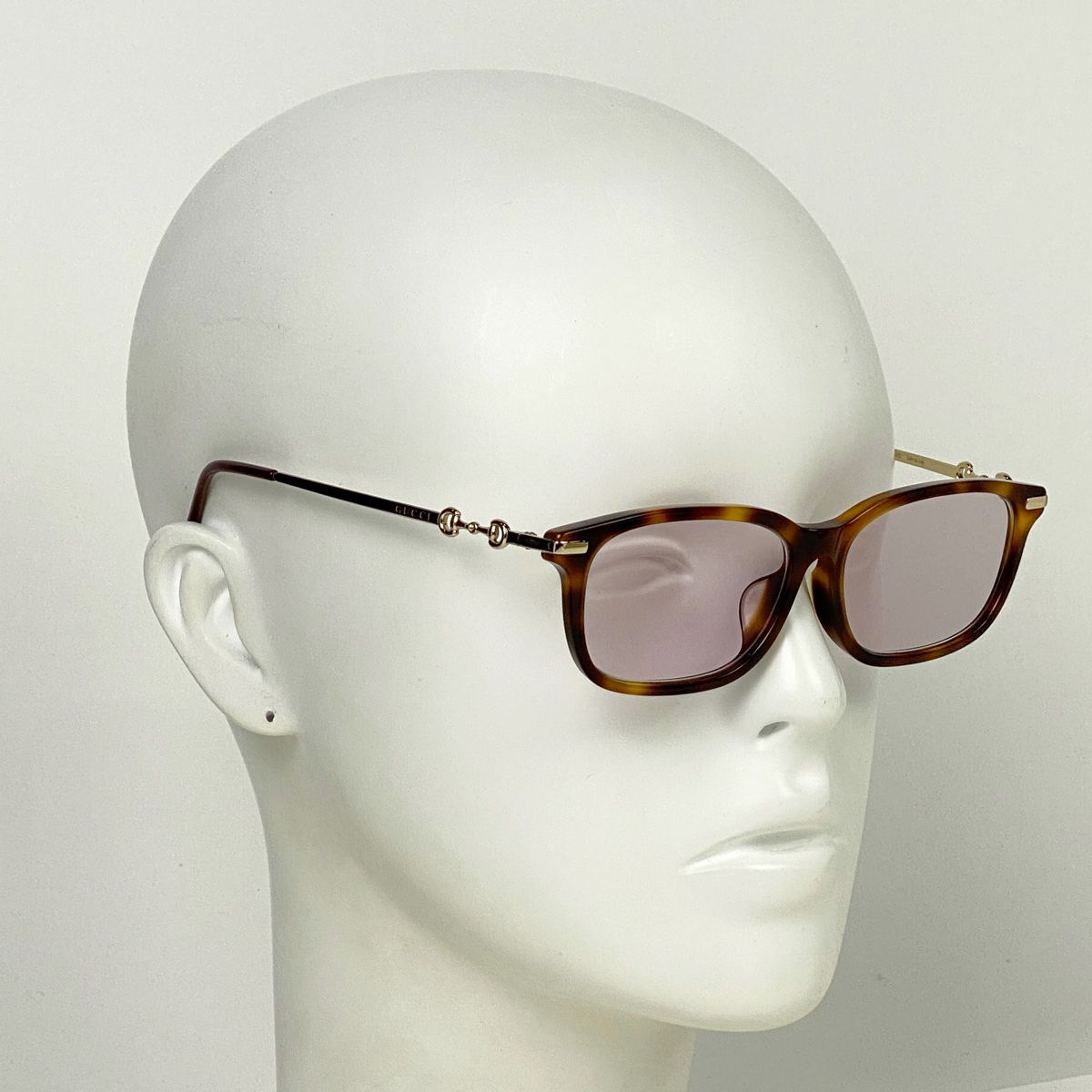【美品】　GUCCI   サングラス GUCCI グッチ サングラス GG2986 ブラウンべっこうインター