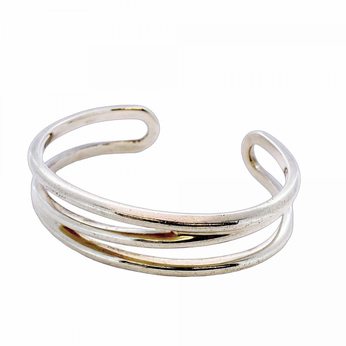 5jib0718 ティファニー バングル ダイアゴナル シルバー925 レディース