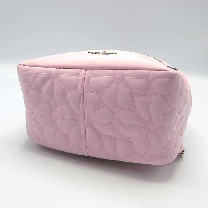 ケイトスペード ニューヨーク スペード フラワー キルティング バック  