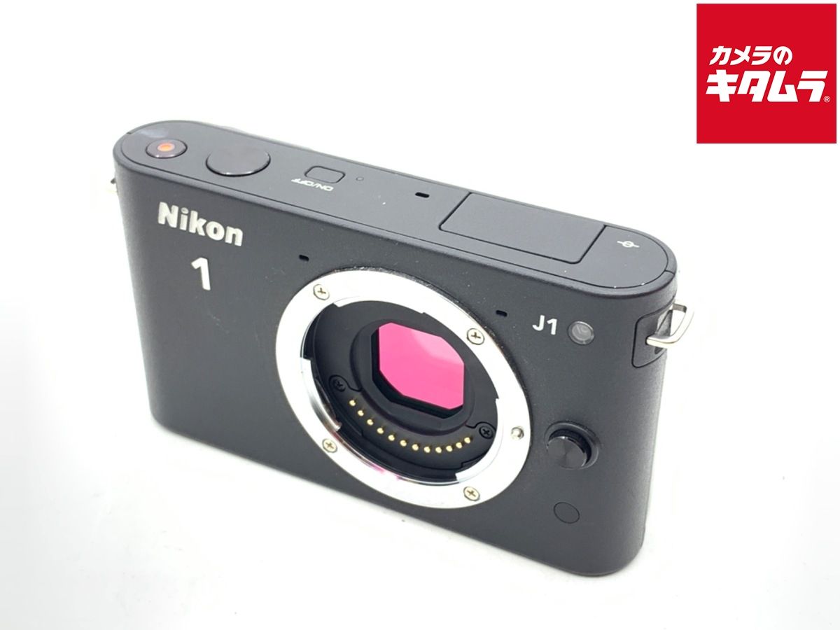 並品 ニコン Nikon1 J1 ボディ ブラック