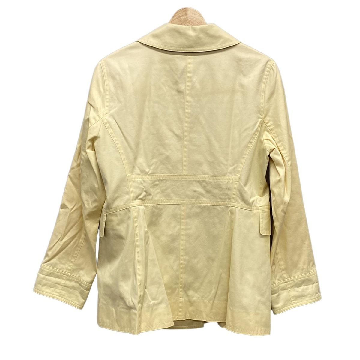 Burberry s バーバリーズ コート サイズ160A レディース - ライトイエロー 長袖 春 秋