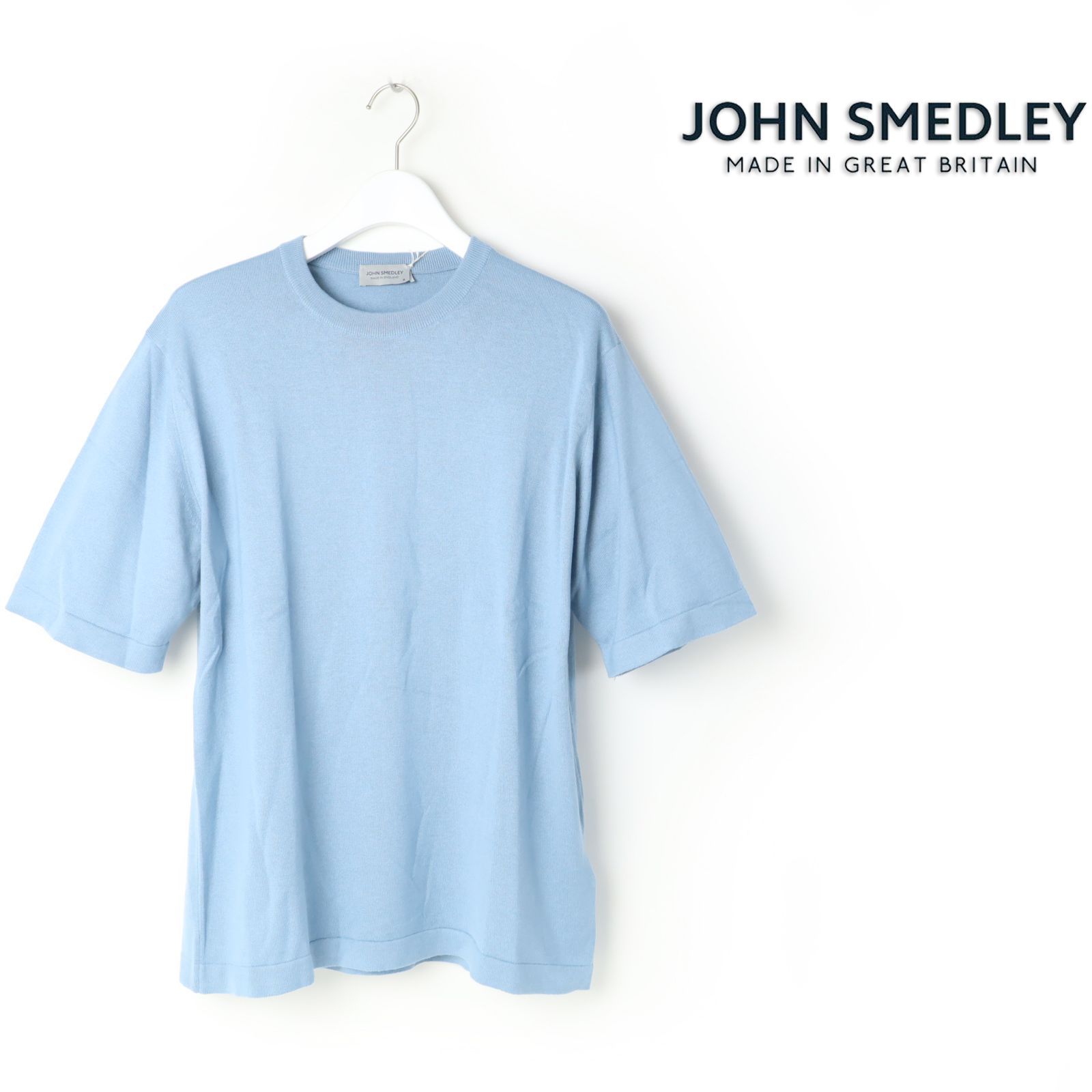 新品 JOHN SMEDLEY ジョンスメドレー TINDALL ウェルトヘム 半袖