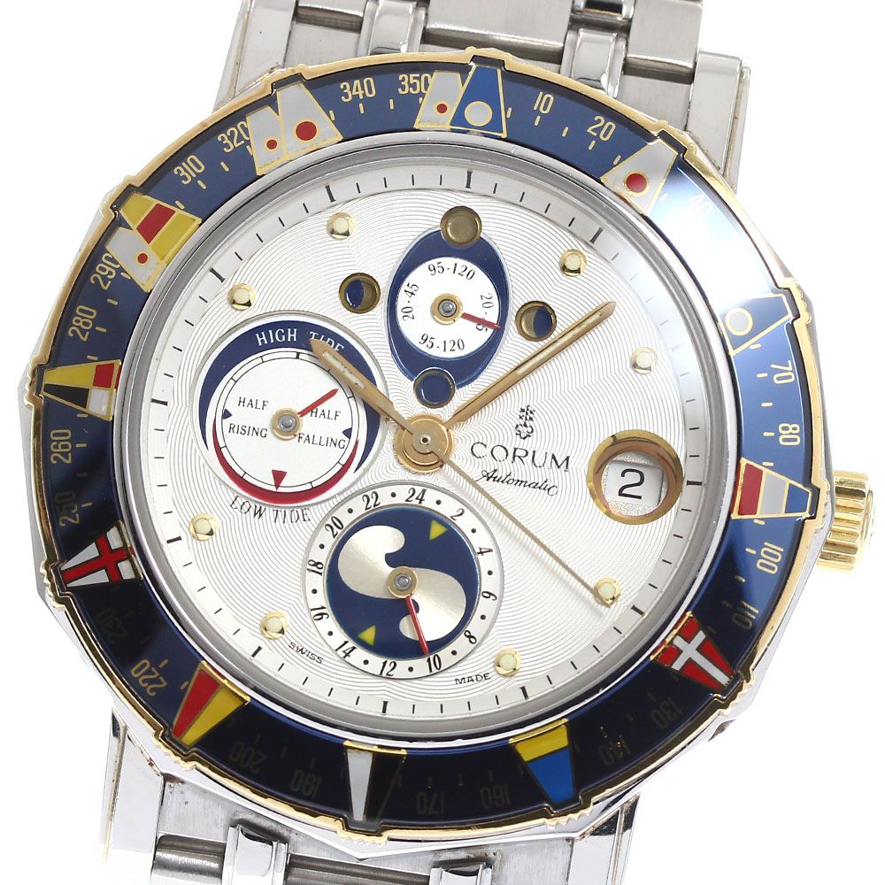 コルム CORUM 277.831.21 V585 アドミラルズカップ マレ ムーンフェイズ デイト 自動巻き メンズ _912365