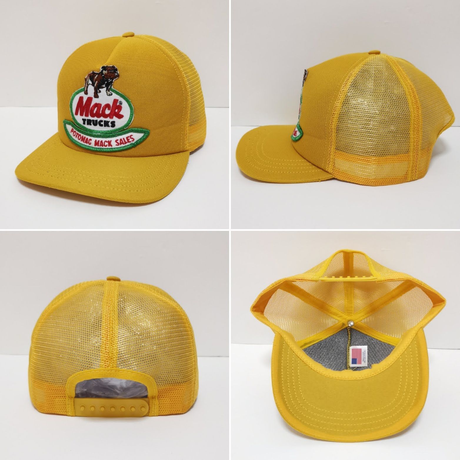 【新品/激レア/USA製】Mack マックトラック トラッカー キャップ Mack Truck マックトラック トラッカーキャップ | USA製