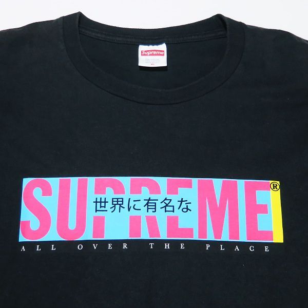 SUPREME シュプリーム 22SS ALL OVER TEE オールオーバー Tシャツ ショートスリーブ カットソー 半袖 ブラック サイズXL  - メルカリ