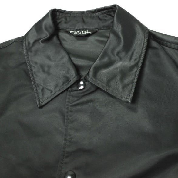 ジャケット・アウター UNUSED Nylon Twill Coach Jacket UNUSED アンユーズド 日本製 Nylon Twill Coach Jacket ナイロンツイル