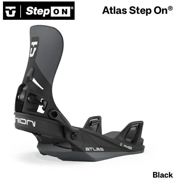 UNION ATLAS STEPON ユニオン アトラス ステップオン カラー BLACK バインディング STEP ON | 25-26 2026 UNION日本正規品 送料無料