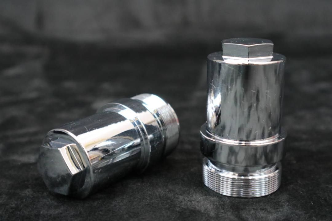 VF typeハンドル 赤 と 延長アダプター②/赤×メッキ/ゼファー400Χ 41π取り付け 専用/変換キット フロントフォーク センハン VF ロボハン ゼファー400用VFハンドル赤フォーク延長変換キット付ゼファーχ初期