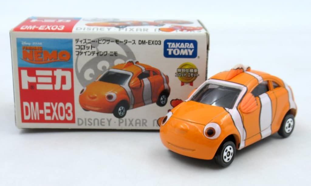 ディズニートミカ ピクサーモータース コロット ファインディングニモ ディズニートミカ ピクサーモータース コロット