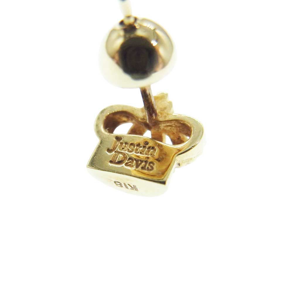 K18◆新品◆JUSTIN DAVIS◆PETITE CROWN◆クラウンピアス K18◇新品◇JUSTIN DAVIS◇PETITE CROWN◇クラウンピアス