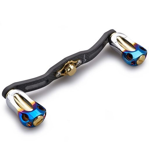 HEIGHTEN 130mm リール ハンドル 32mmノブ搭載 シマノ ダイワ アブ