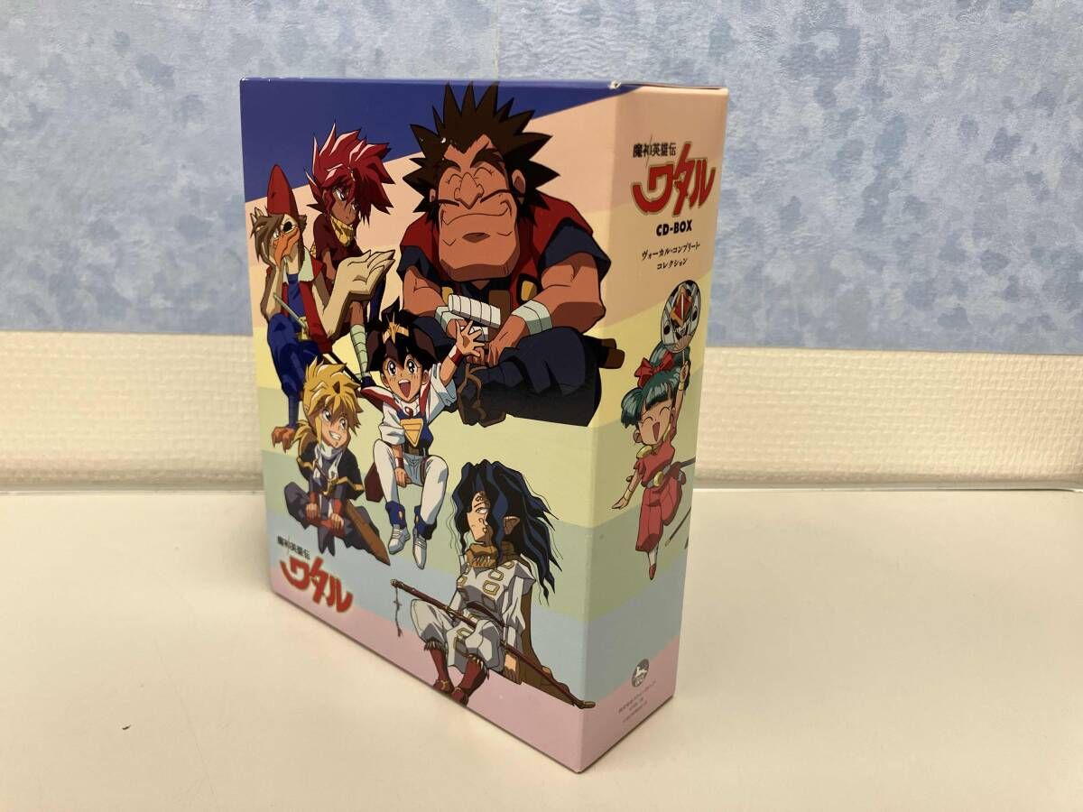 付属品 画集 アニメｰション CD 魔神英雄伝ワタル25周年記念 魔神英雄伝ワタルCD-BOX 完全 盤 7CD Blu-ray Disc