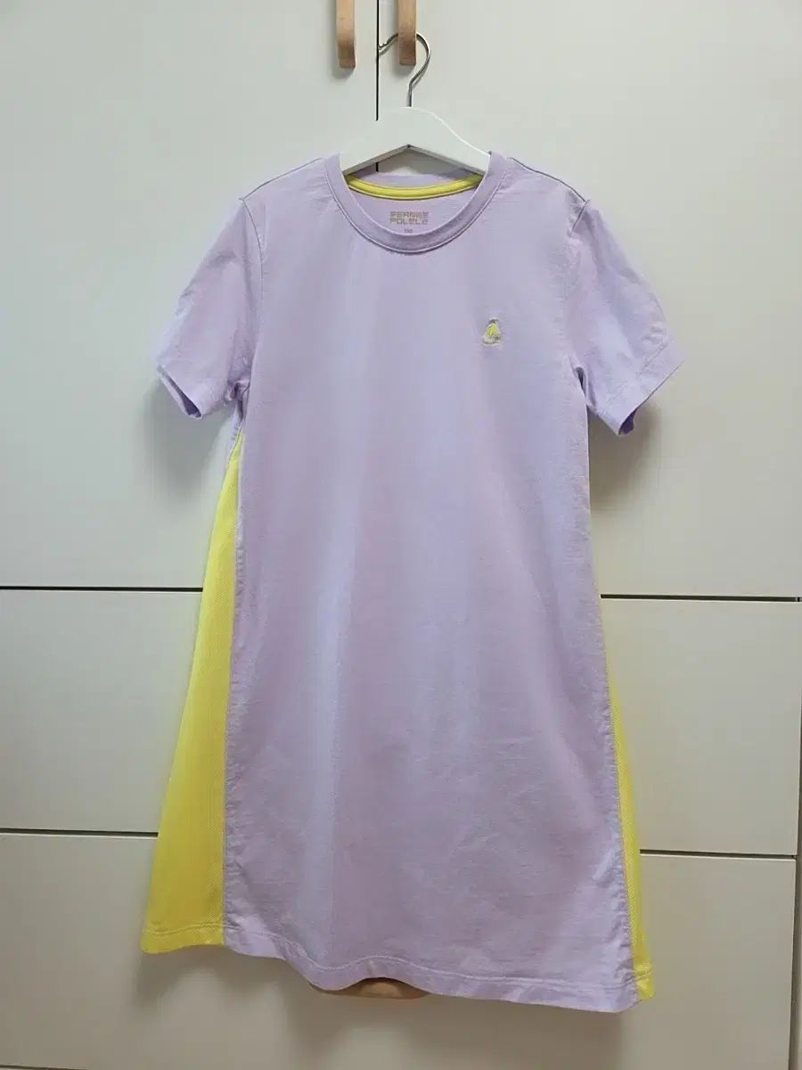 ビーンポル・キッズ ライトパープル 半袖 ワンピース 130 サイズ ( 8 ー 9 三)