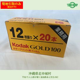 Kodak GOLD 100(12枚撮り×20本)【農水R7-008】 - メルカリ Kodak GOLD 100(12枚撮り×20本)【農水R7-008】 - メルカリ