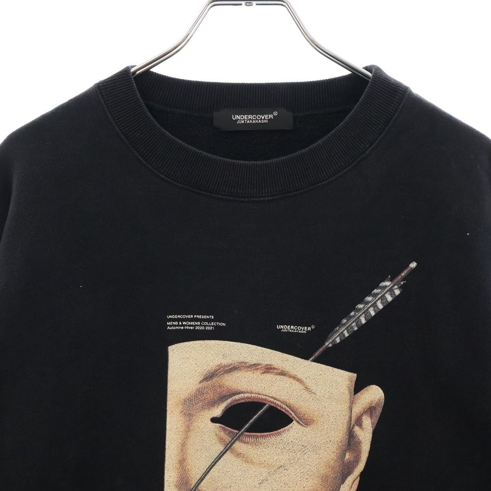 UNDERCOVER (アンダーカバー) 20AW FALLEN MAN SWEAT FACE フロント 