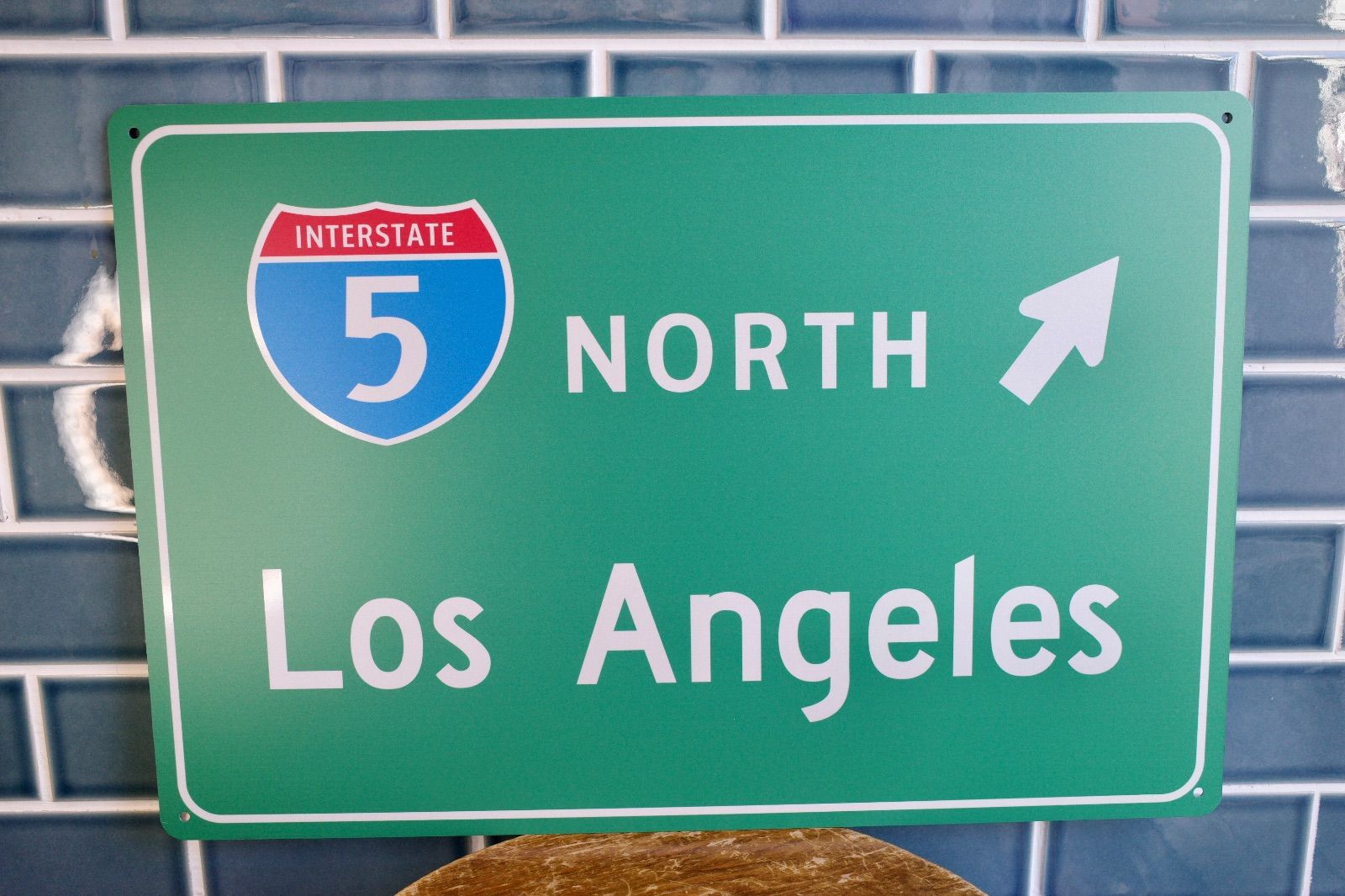 interstate carifornia 5 アルミ看板 California Interstate 5 US