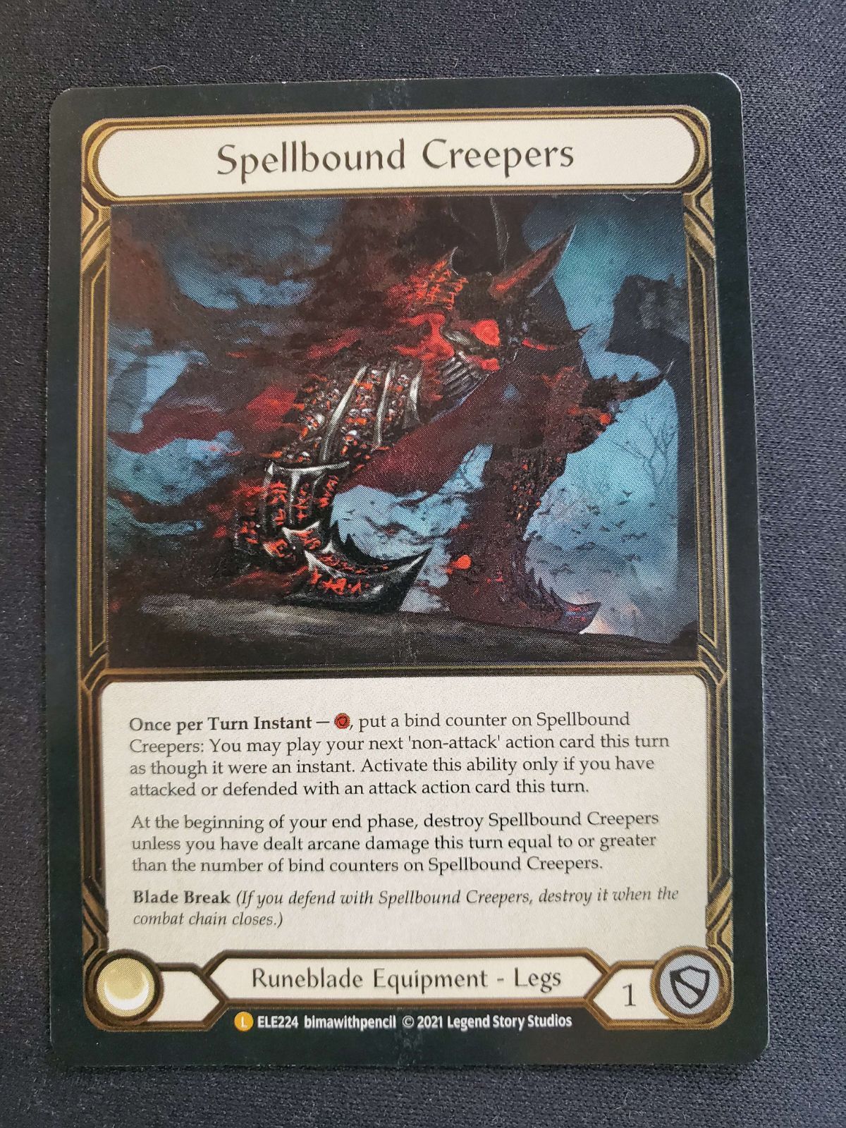 fleshandbloodSpellbound Creepers cold foil コールドフォイル - www