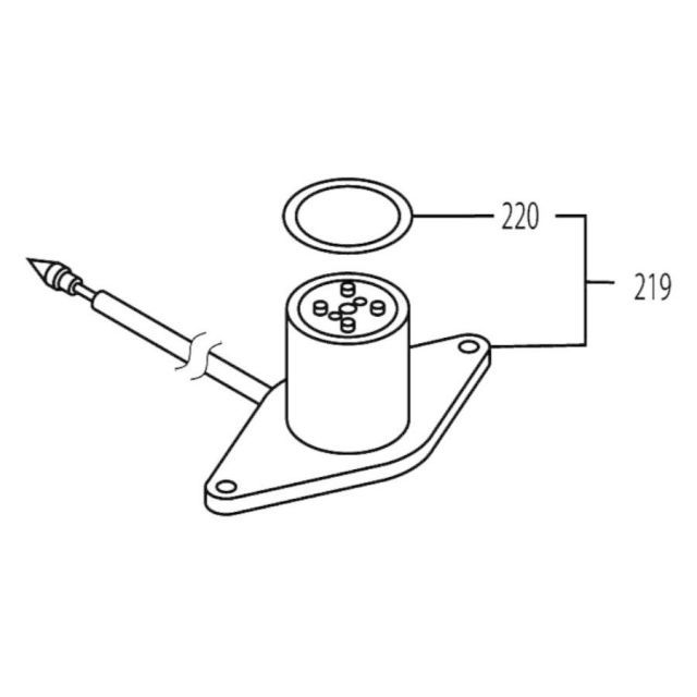 マキタ makita ポータブルインバータ 発電機 EG0900IS 用 オイルレベルゲ－ジアセンブリ YH00001166 インバータ 発電機  修理パーツ 部品 - メルカリ