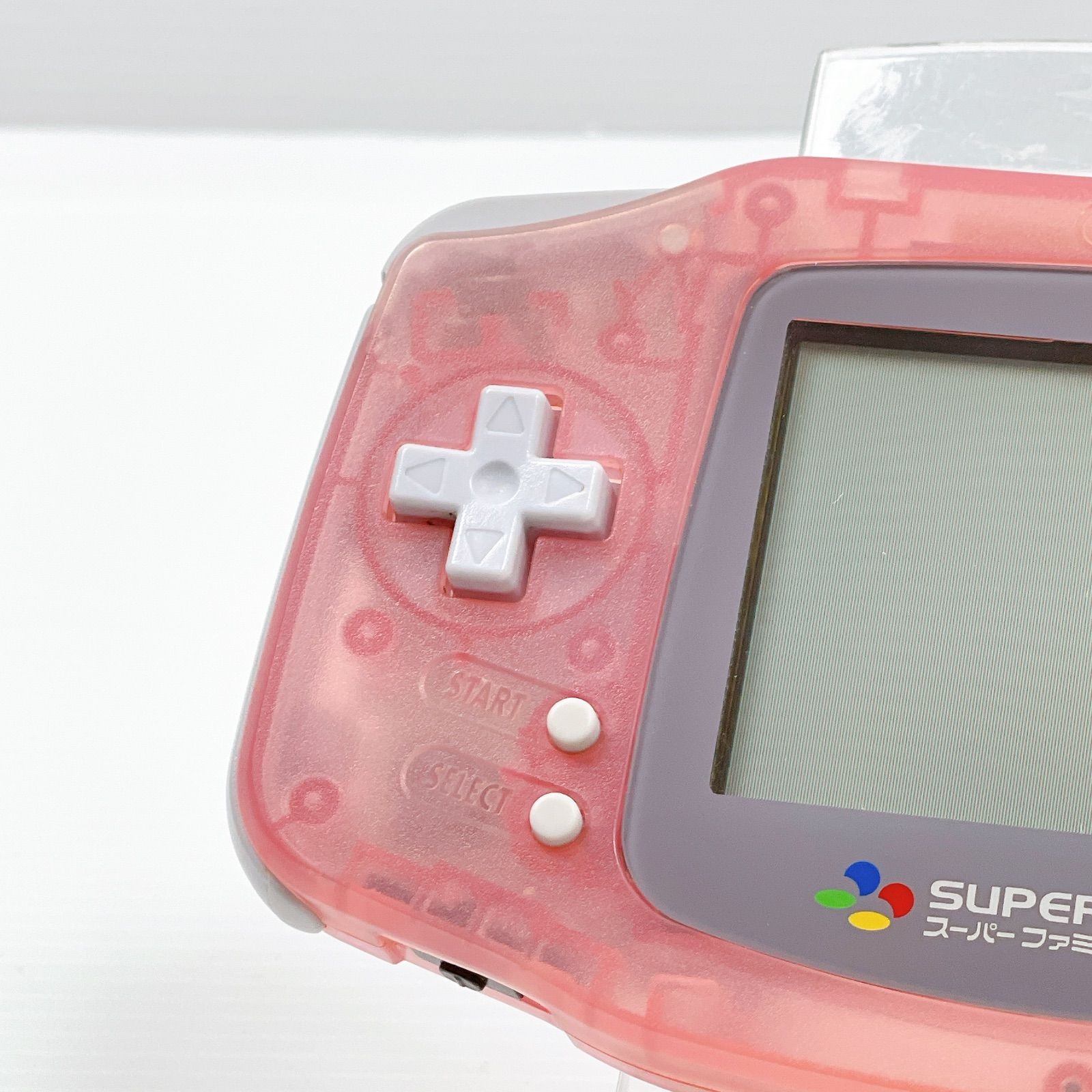 極美品 ゲームボーイアドバンス ミルキーピンク 動作確認済み