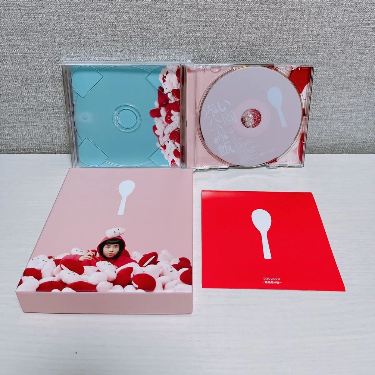 廃盤 赤い公園「赤飯」初回盤CD＋DVD BOX仕様 ベストアルバム 津野米咲 