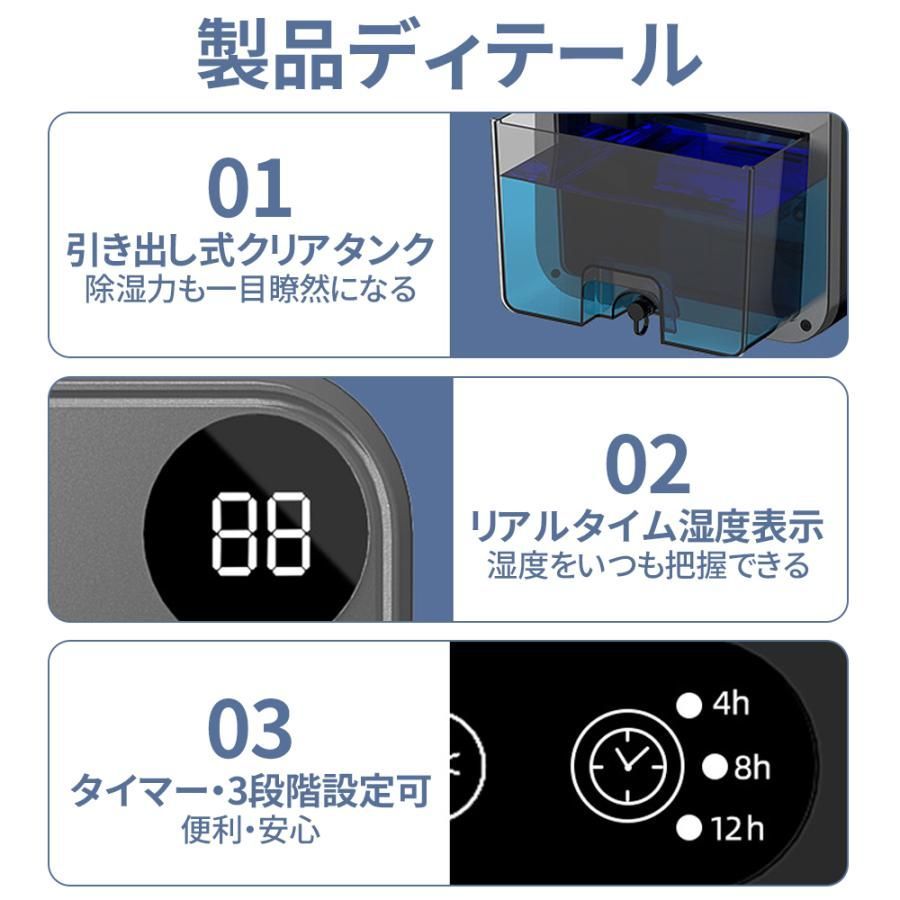 強力除湿機 空気清浄機