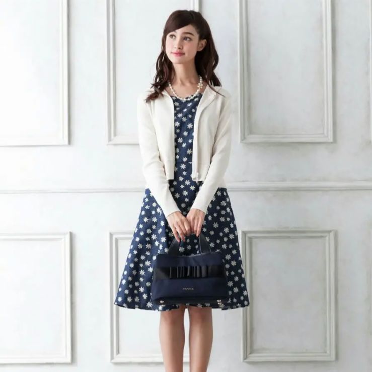 最終価格 秋冬春 TOCCA ワンピース 2サイズ 刺繍 デニム トッカ  