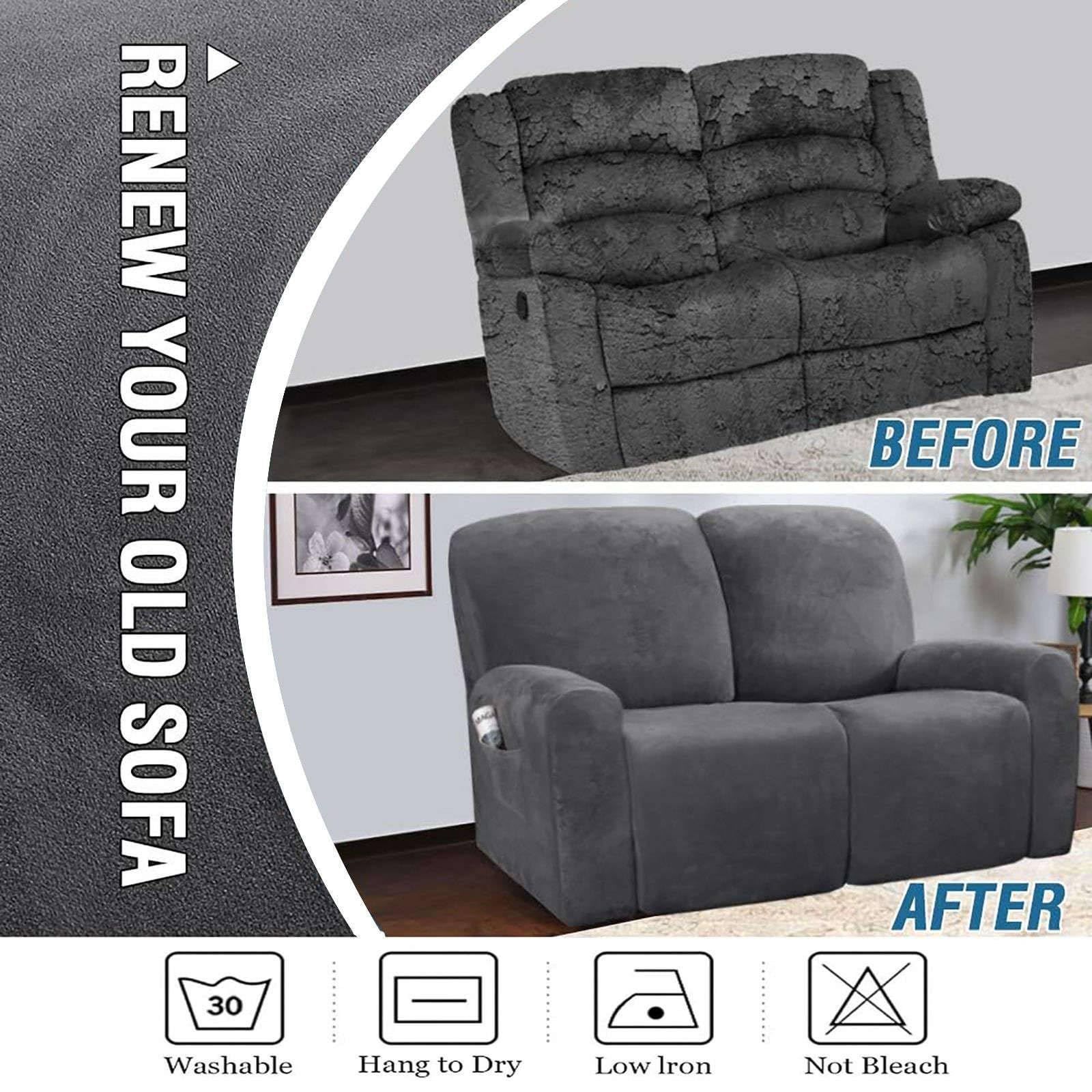 滑り止め ペット-グレーA-2人掛け