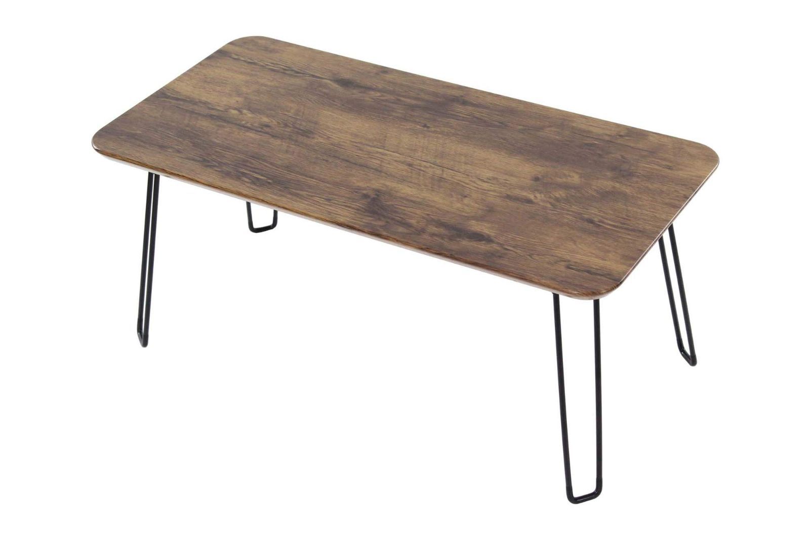【人気商品】80×40×35cm 27-344 ブラウン ローテーブル narumikk