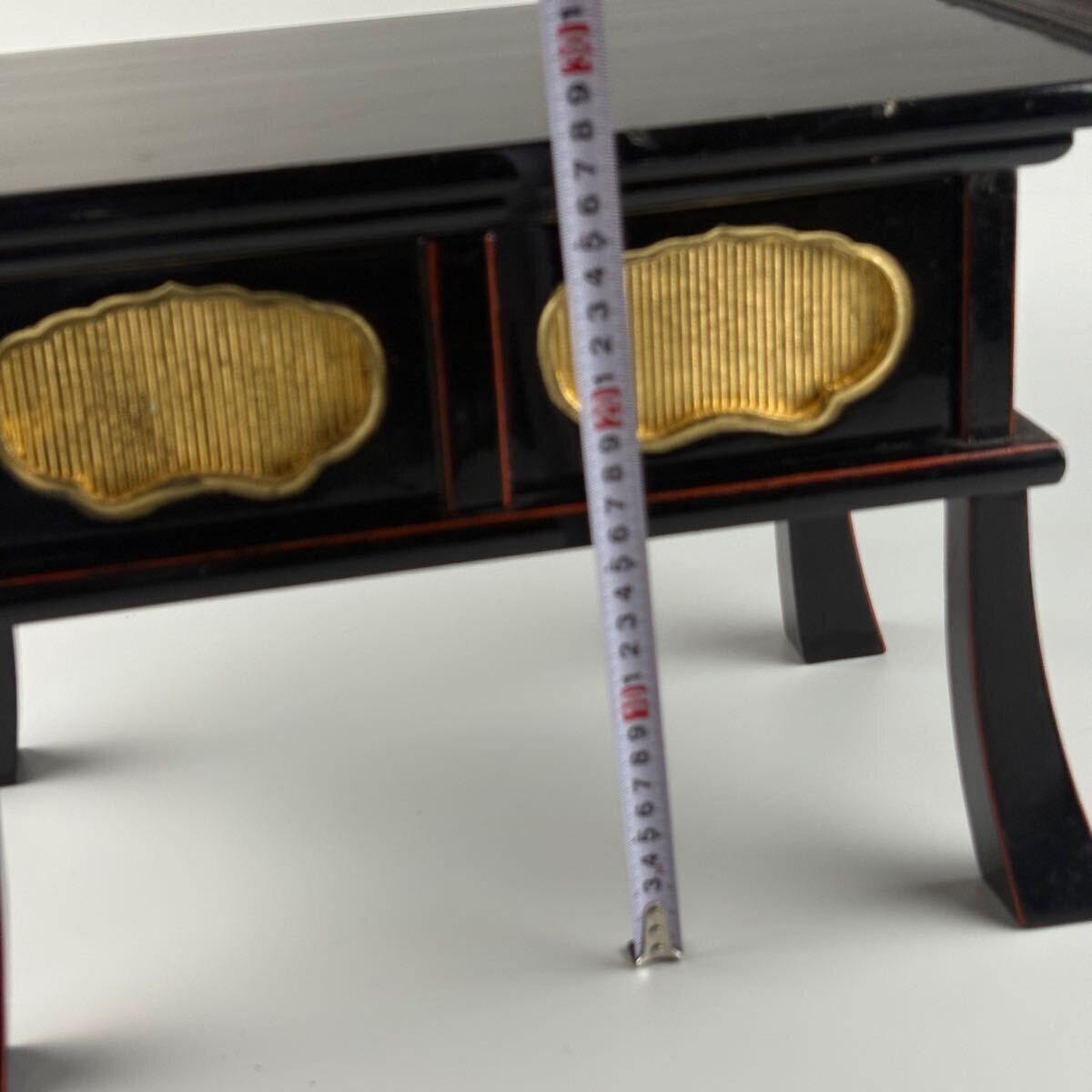 仏教美術 木製 経机② 前机 寺院仏具