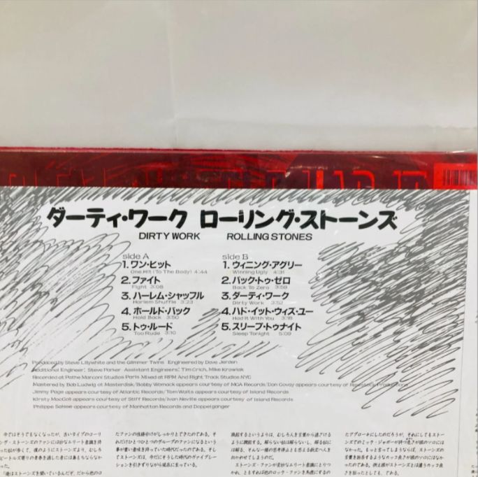 【LP 超希少 美品 未使用盤】ローリングストーンズデビュー作～第4作まで4作品 LP 超希少 美品 未使用盤】ローリングストーンズデビュー作～第4