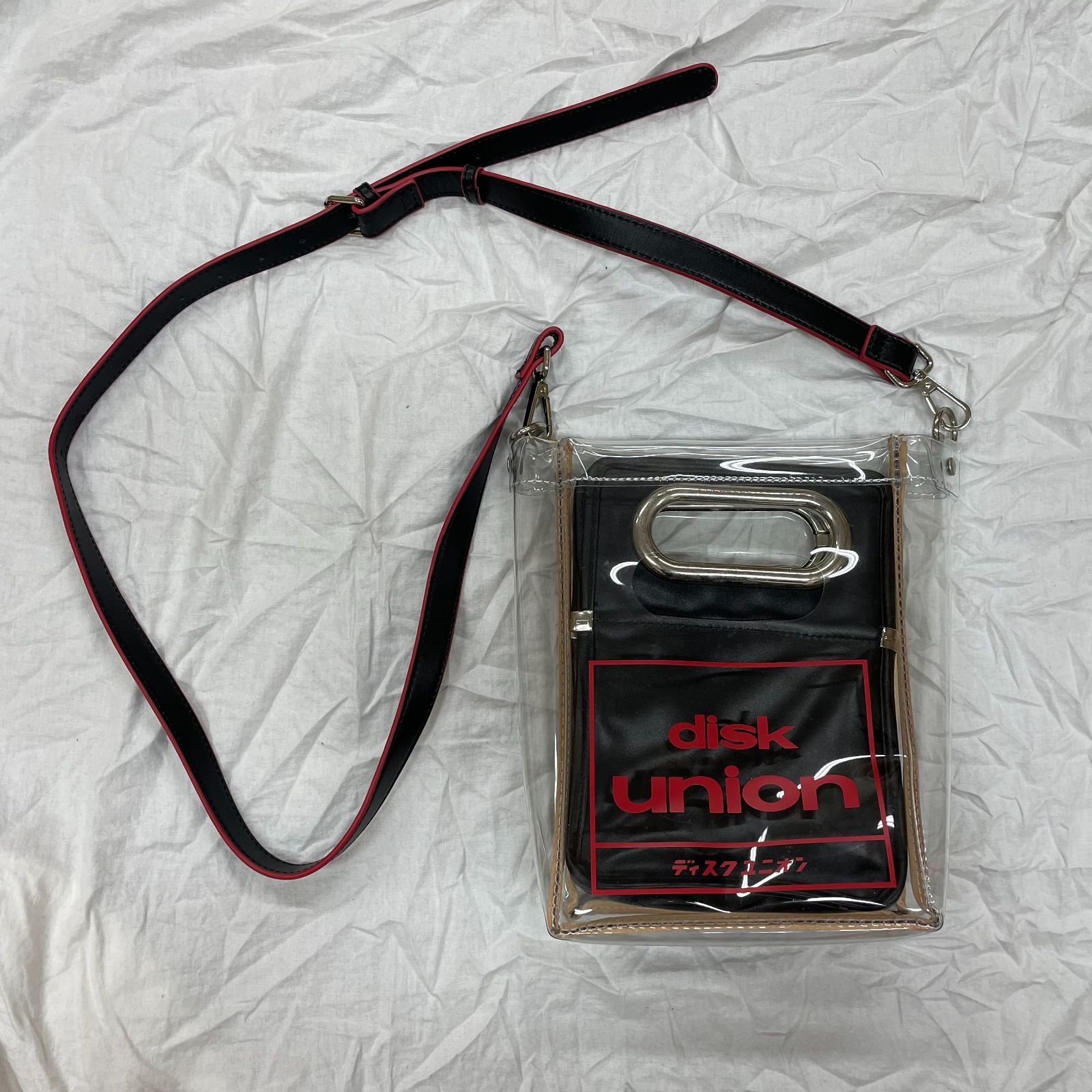 メゾン ミハラヤスヒロ × disk union コラボ ショルダーバッグ 新品 メゾン ミハラヤスヒロ × disk union コラボ ショルダーバッグ 新品