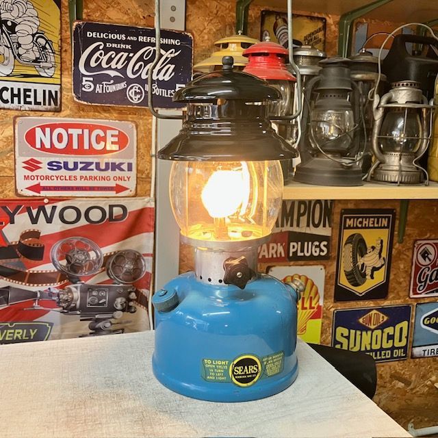 1963/12製造 シアーズ 476.74550 Coleman ランタン 1966年1月 シアーズ