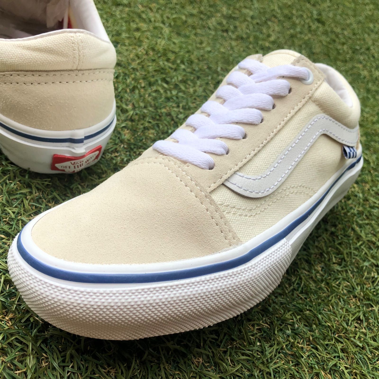 美品22.5 VANS ヴァンズ オールドスクール プロ HW5