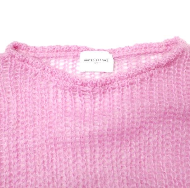 UNITED ARROWS ユナイテッドアローズ シアーモヘヤニット 1513