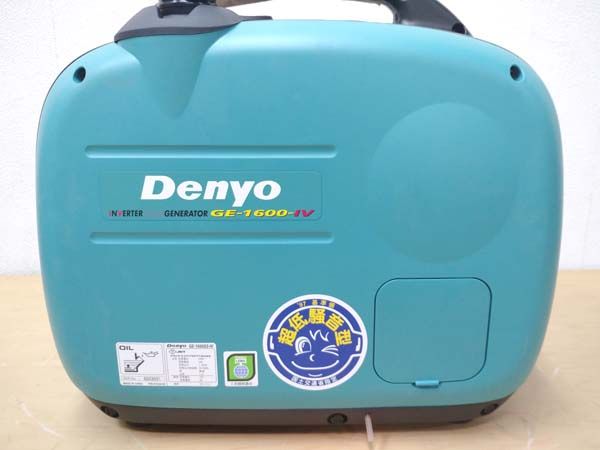 未使用】Denyo/デンヨー 1.6kVA インバーター発電機 GE-1600SS-IV ※No.1※-