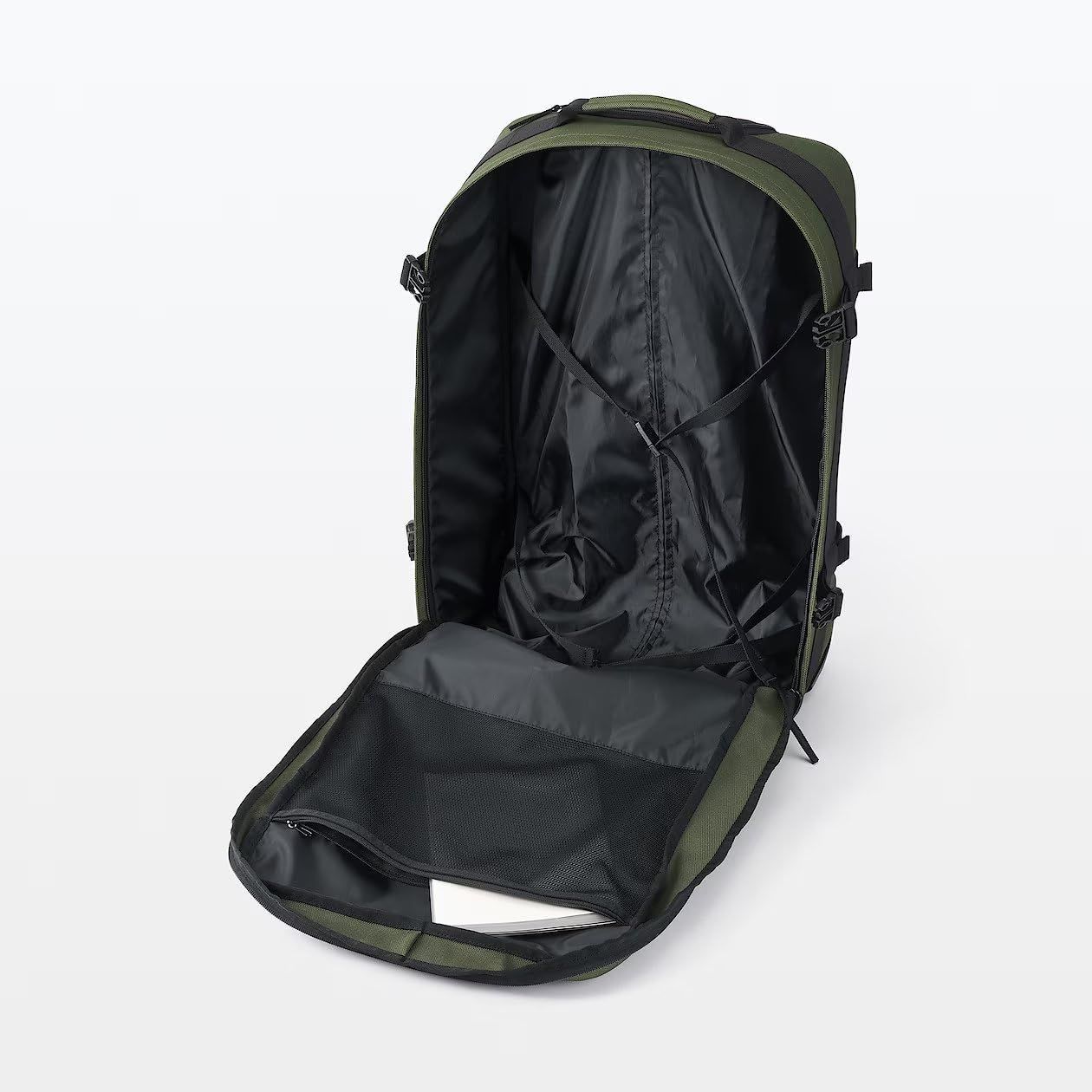 撥水ソフトキャリーケース (40L) 無印良品 ユニセックス大人
