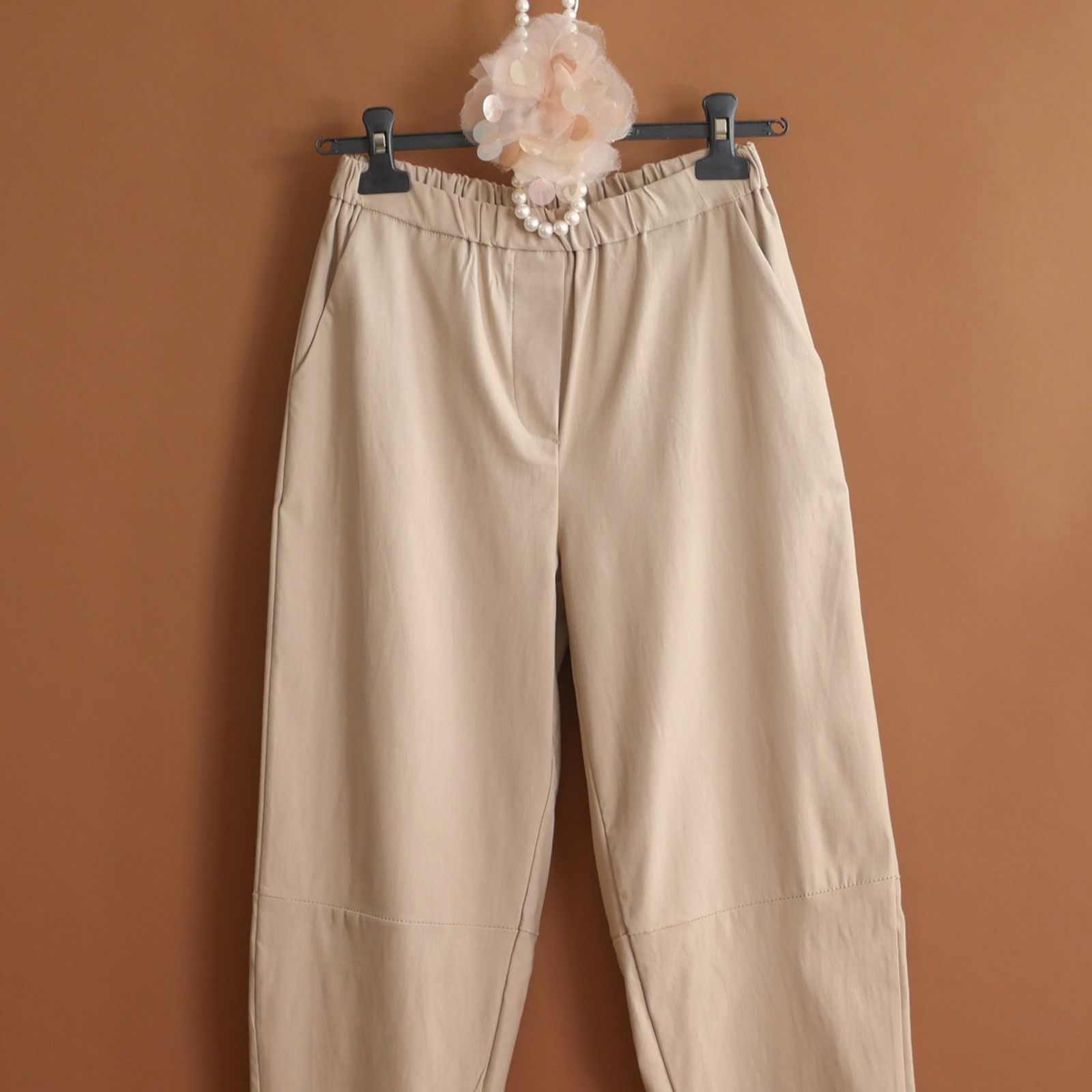 dt053 ミラノの新ブランド セレナックス 2025-26秋冬 バルーン イタリア製イージーパンツ ブルネロクチネリやシェルビーノお好きな方も