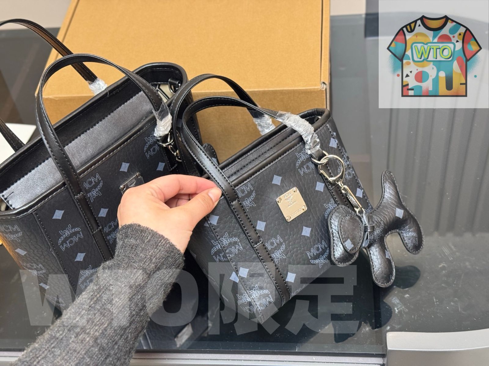 今日 MCM New Market Tote Bag メシューエム ニュー マーケットトートバッグ-WTO輸入1