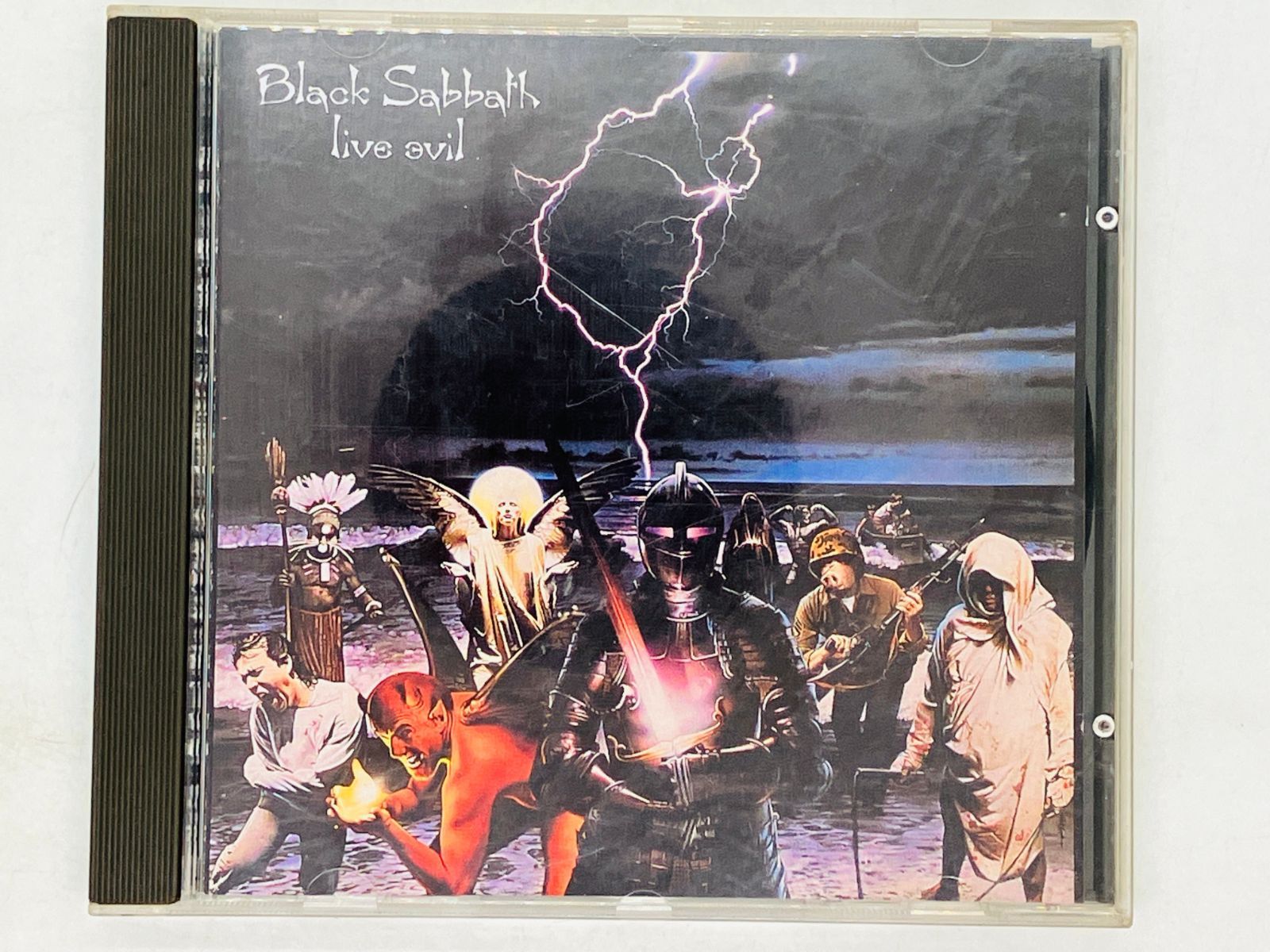 CD 西独盤 Black Sabbath live evil / ブラック・サバス ライヴ・イーヴル / WEST GERMANY 全面蒸着仕様 F03