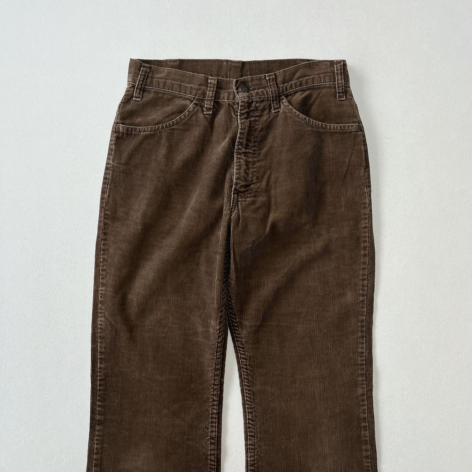 70s USA製 リーバイス646 コーデュロイ フレアパンツ Levi