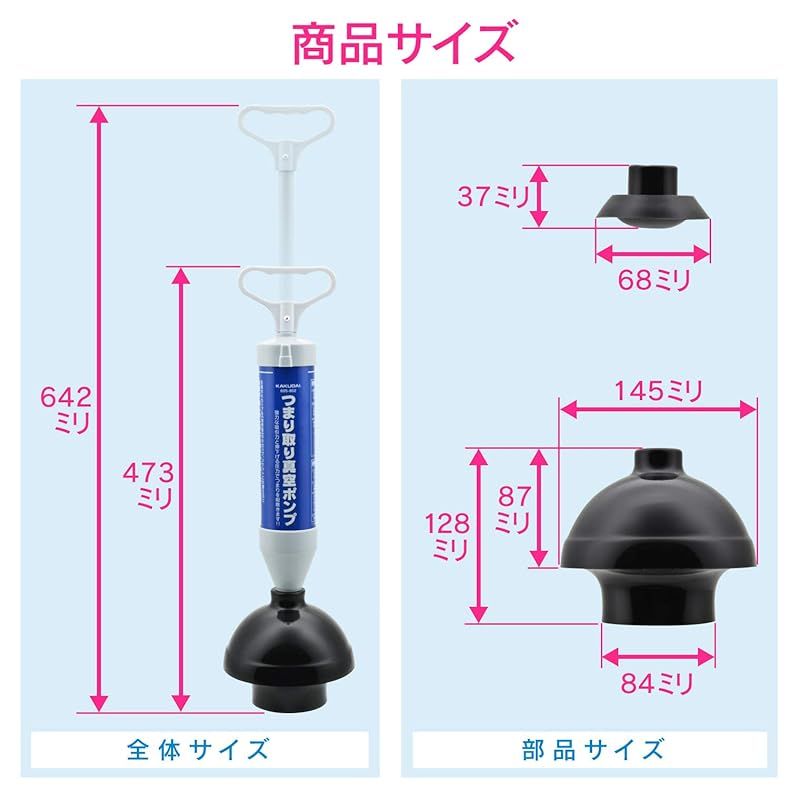 真空式ポンプ つまり取り