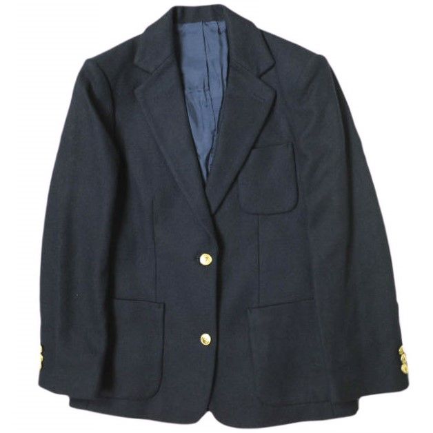 定番人気✨９０ｓラルフローレン　テーラードジャケット　紺ブレダブル　金ボタン Ralph Lauren - 90s ポロ ラルフローレン テーラード ジャケット