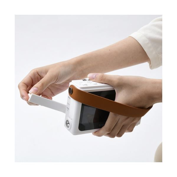 YAMAZEN Qriom手回し充電テレビ ラジオ パールホワイト JYTM-RTV430 1台 WWW_NOITHATQUANGTHANH_NET